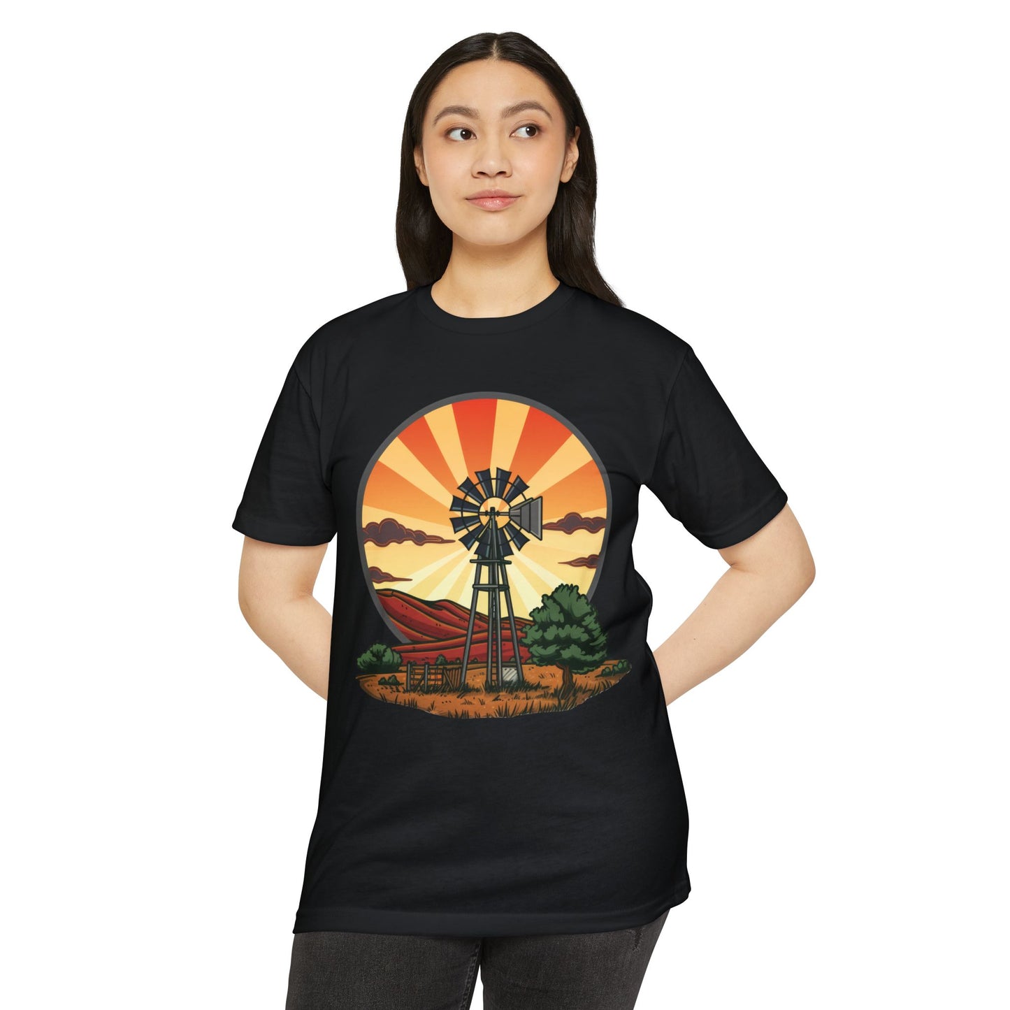 Windmill Sunset 1