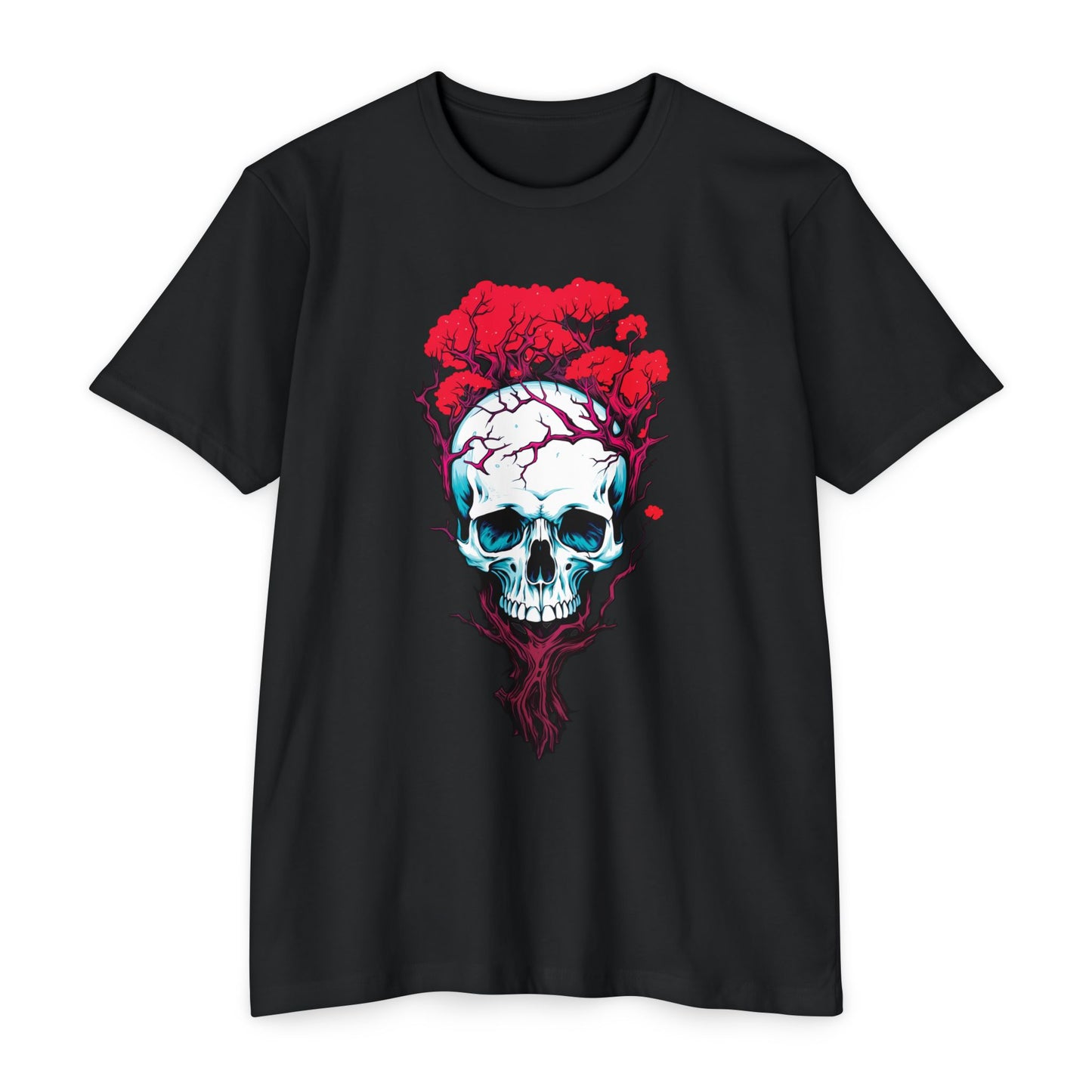 Red Roots Skull