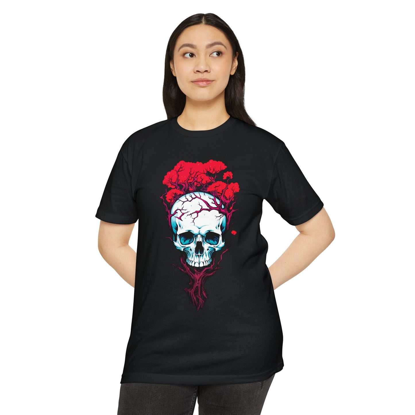 Red Roots Skull