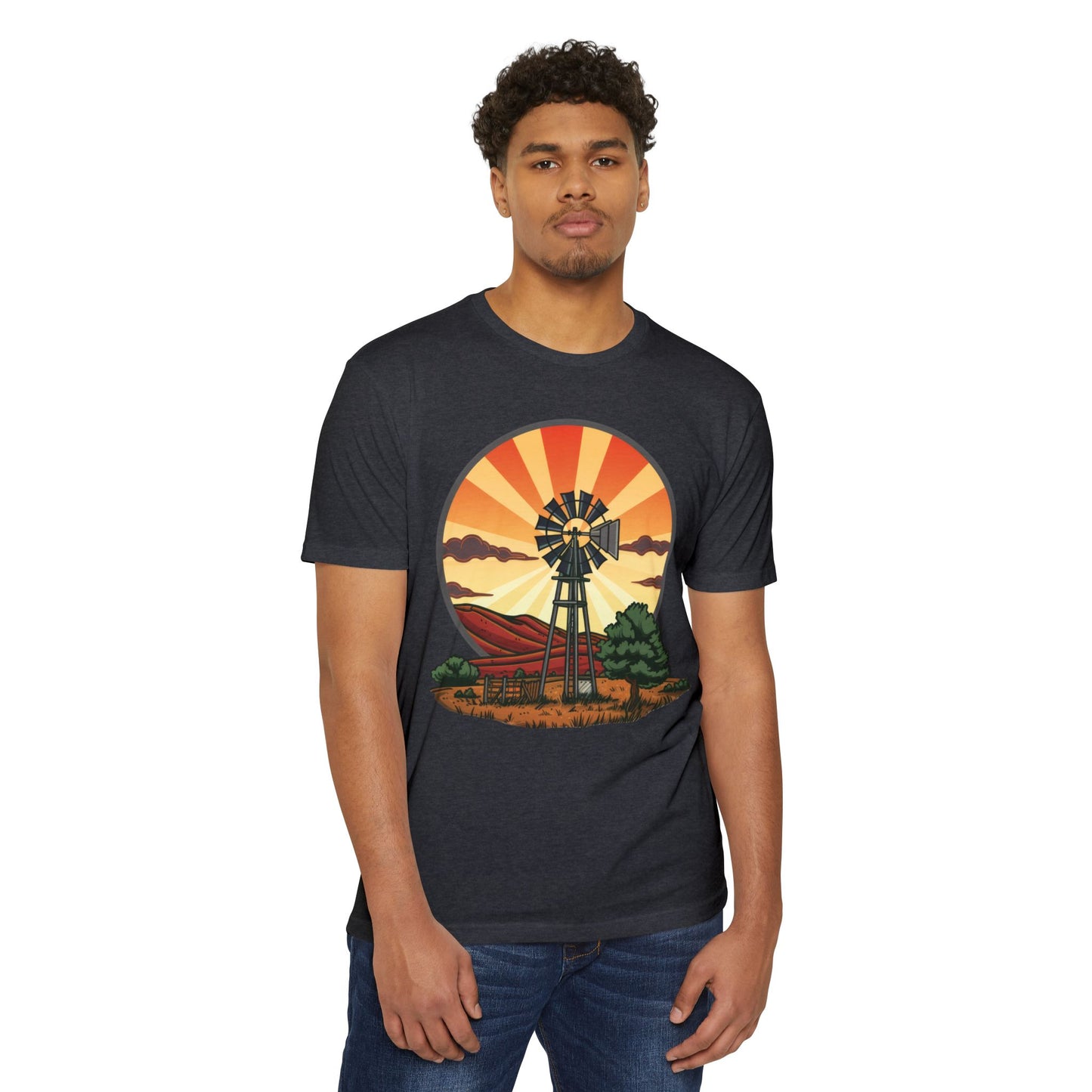 Windmill Sunset 1