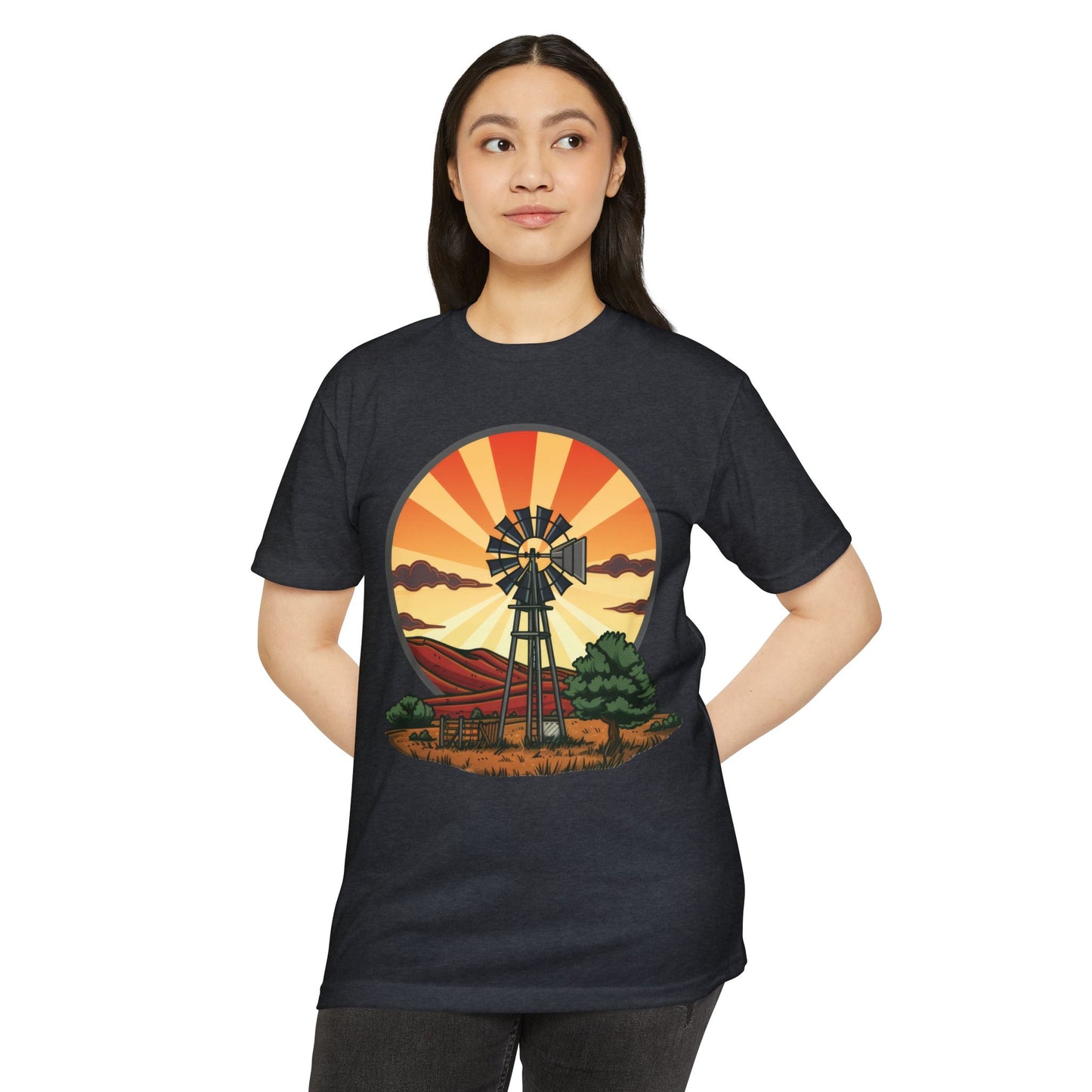 Windmill Sunset 1